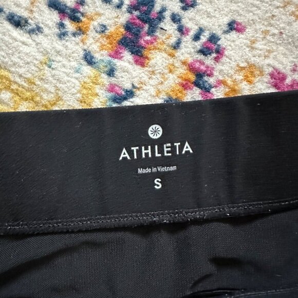 Athleta Powervita Adjustable Drawstring Waist Pants Womens Sz S Moisture Wicking - Picture 6 of 8